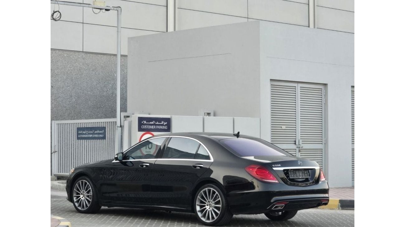 مرسيدس بنز S 550 MERCEDES S-550 2017 US V8  GOOD CONDITION INSIDE & OUT SIDE