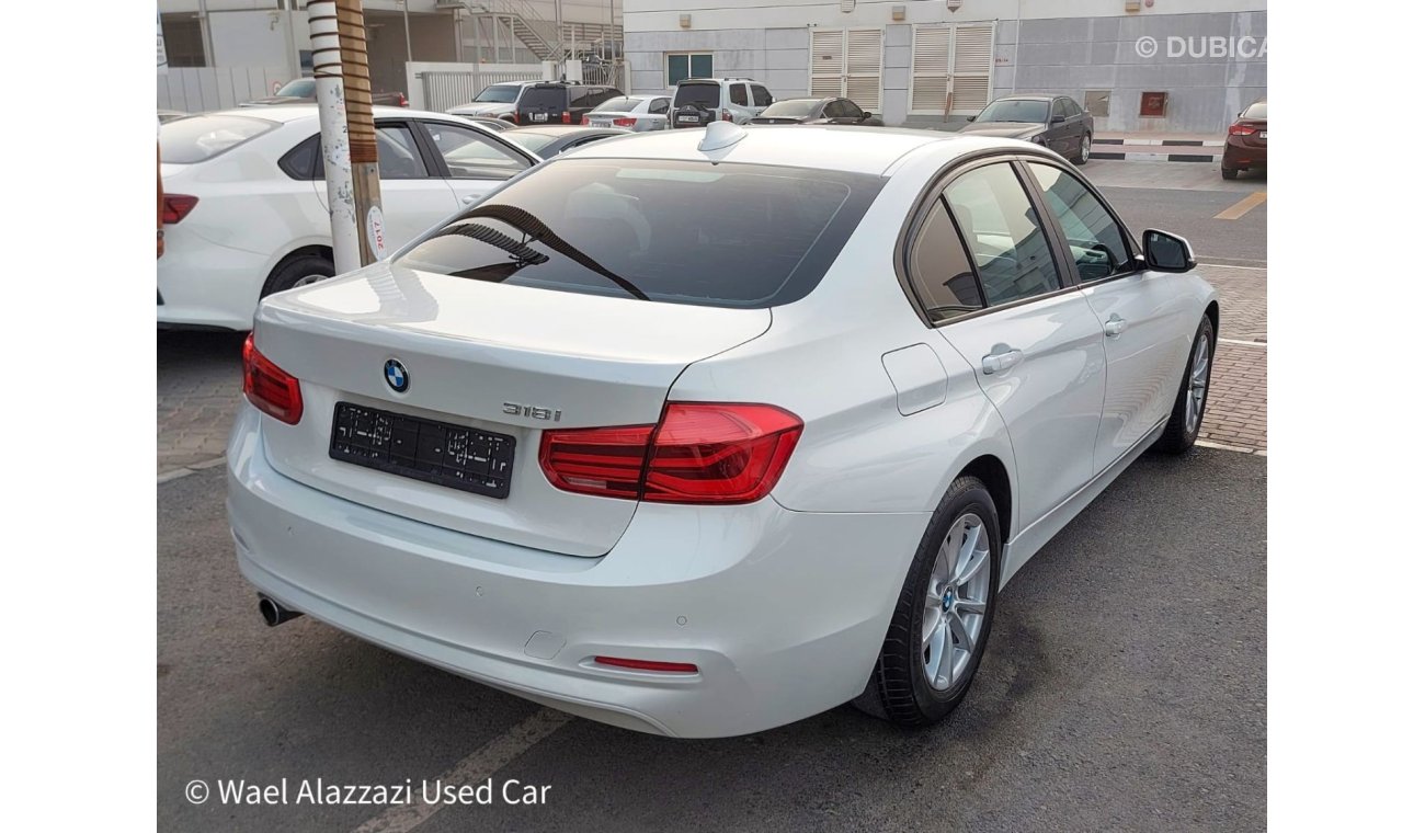 BMW 318i بي ام دبليو أي 318  2016 خليجي بدون حوادث نهائيآ  لا تحتاج لأي مصروف  بحالة الوكاله