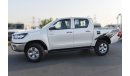 Toyota Hilux 2022 MODEL: TOYOTA HILUX 2.4L 4x4 M/T STD,  CHROME BUMP, 5 STR