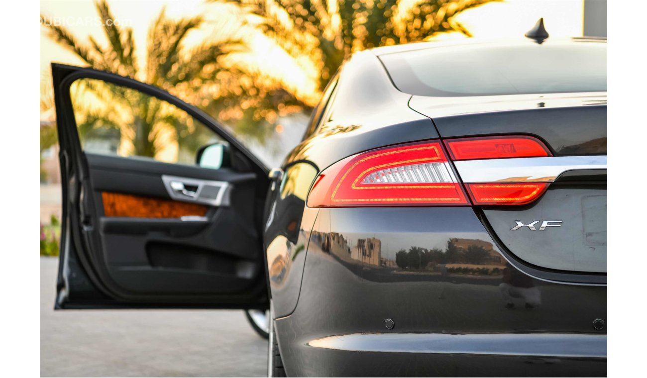 Jaguar XF Luxury Plus - 2 Y Warranty!  - GCC - AED 1,155 PER MONTH - 0% DOWNPAYMENT