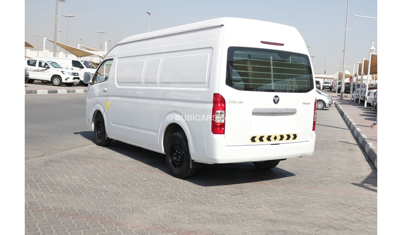 Foton View CS2 TRANSOR HI ROOF PANEL DELIVERY VAN