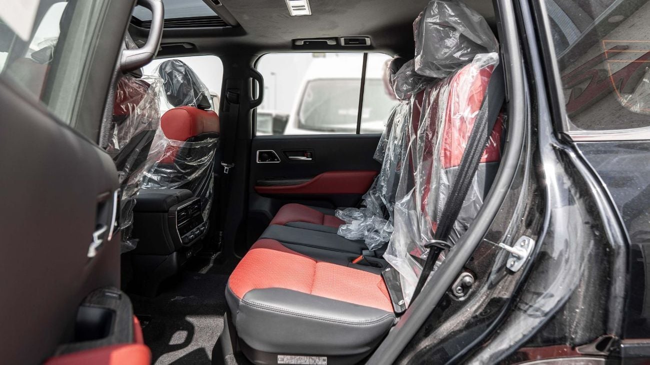 Toyota Land Cruiser 2025 Toyota Land Cruiser VX 4.0L AT Petrol (Black-Red)