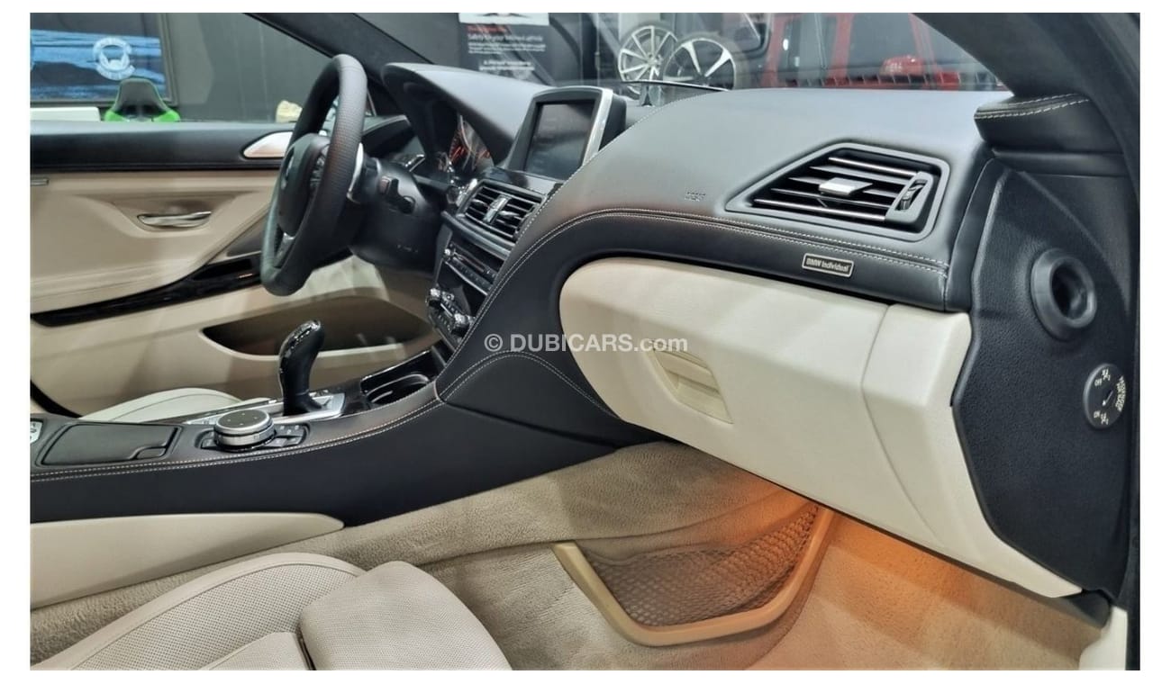 بي أم دبليو 650i BMW 650I INDIVIDUAL 2013 IN BEAUTIFUL CONDITION FO 69K AED