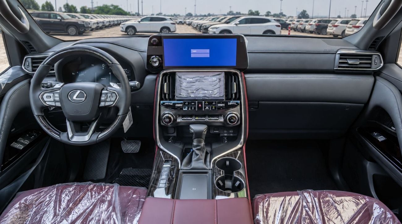 لكزس LX 600 URBAN ECTAV0002 - لكزس LX600 أوربان 2026 - محرك بنزين 3.5 لتر، ناقل حركة أوتوماتيكي - لون أبيض مع مقصورة د