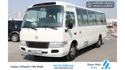 Toyota Coaster DIESEL 30 SEATER BUS WITH GCC SPECS