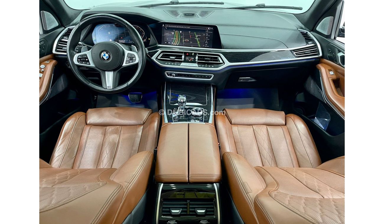 BMW X7 2019 BMW X7 50i M Sport, Sept 2024 Warranty + Service Package, Full BMW Service history, GCC