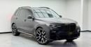 بي أم دبليو X7 2022 BMW X7 xDrive40i M-Sport, 2027 BMW Warranty + Service Pack, Low Km, 7 Seater, GCC