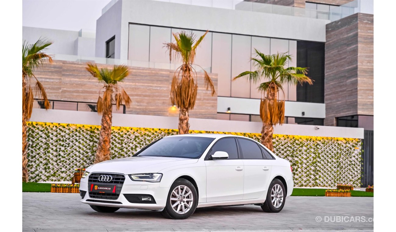 Audi A4 | 1,058 P.M | 0% Downpayment | Full Option | Spectacular Condition!