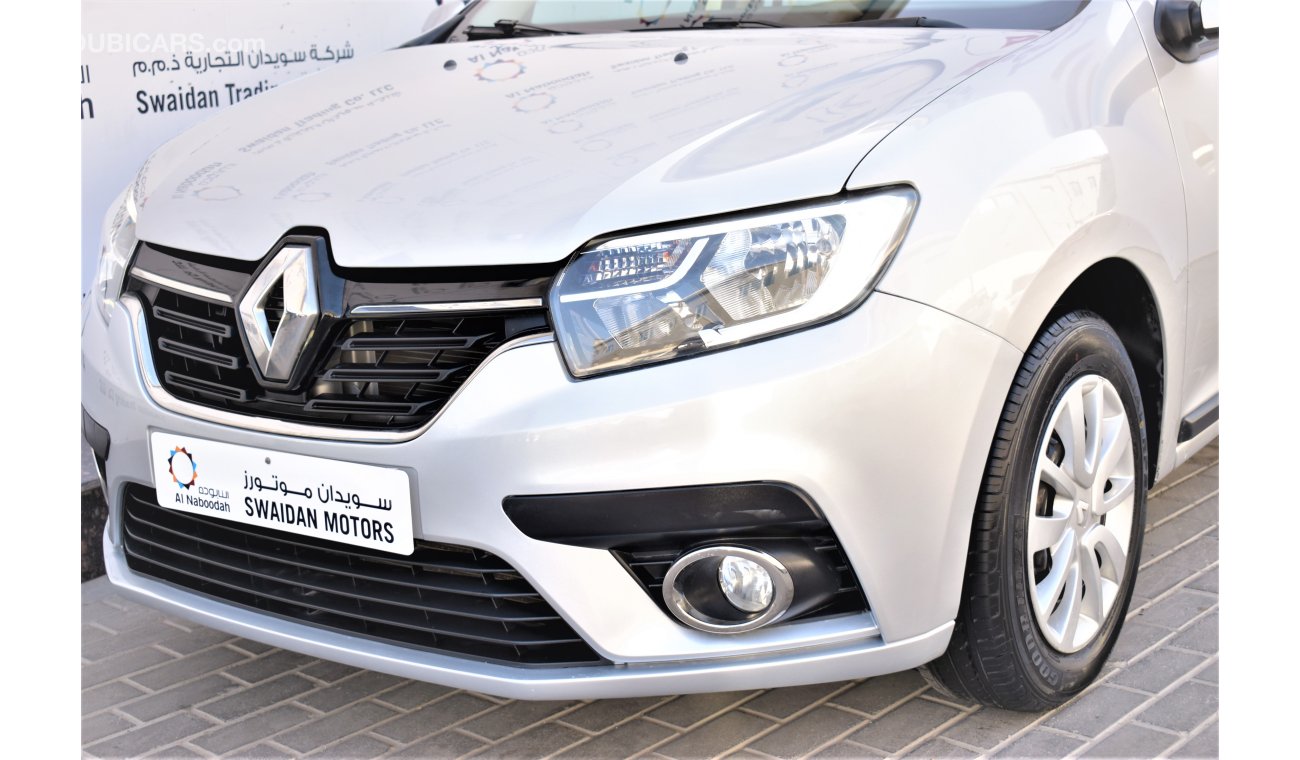 رينو سيمبول AED 545 PM | 0% DP | 1.6L SE GCC WARRANTY