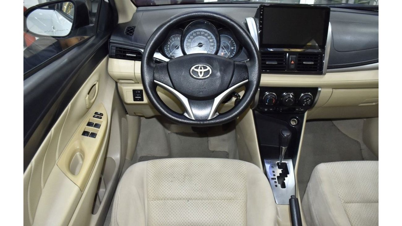 تويوتا يارس EXCELLENT DEAL for our Toyota Yaris ( 2015 Model ) in White Color GCC Specs