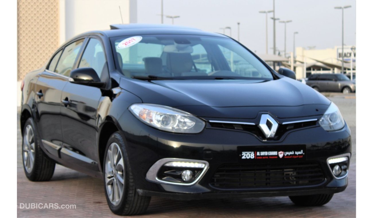 Renault Fluence Renault Fluence 2017 GCC No. 1 full option without accidents, very clean from inside and outside