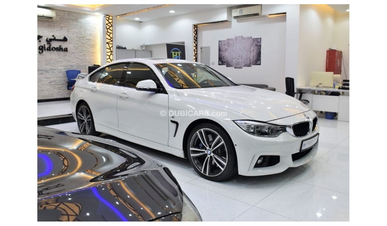 BMW 440i EXCELLENT DEAL for our BMW 440i M-Kit GranCoupe ( 2017 Model! ) in White Color! GCC Specs