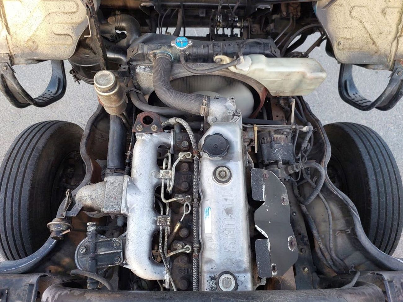 Mitsubishi Fuso Canter MITSUBISHI CANTER DUMPER TRUCK RHD 1986 MODEL 3.5 L DIESEL MANUAL(PM00040)