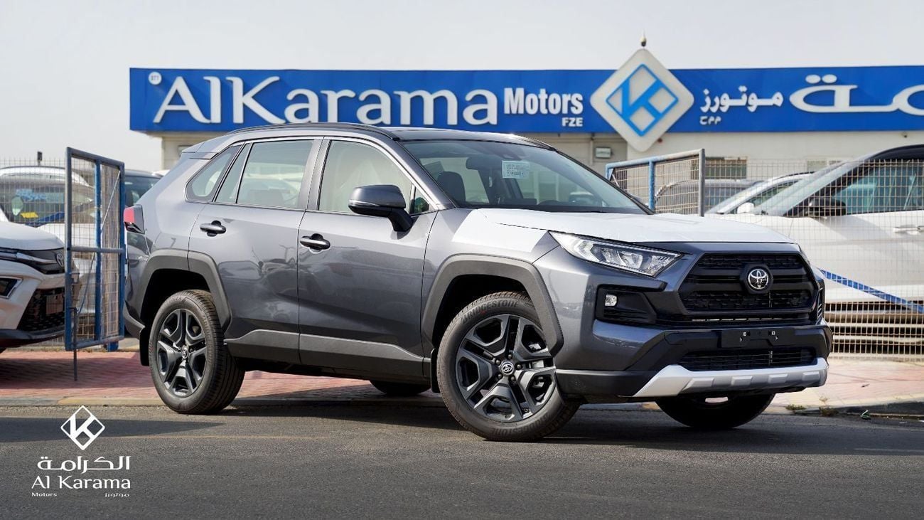 Toyota RAV4 2.5L Adventure with RADAR | Wireless Charger | 19inch Alloy Wheels | GCC Specs | Panoramic Sunroof