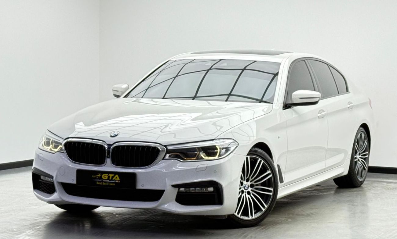 بي أم دبليو 530i M Sport 2.0L 2018 BMW 530i M-Kit, Warranty, Full BMW Service History, Excellent Condition, GCC