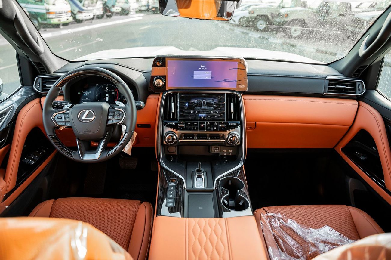 Lexus LX 700h 2026 Lexus LX700h VIP 3.5L Petrol AT (White - Orange)