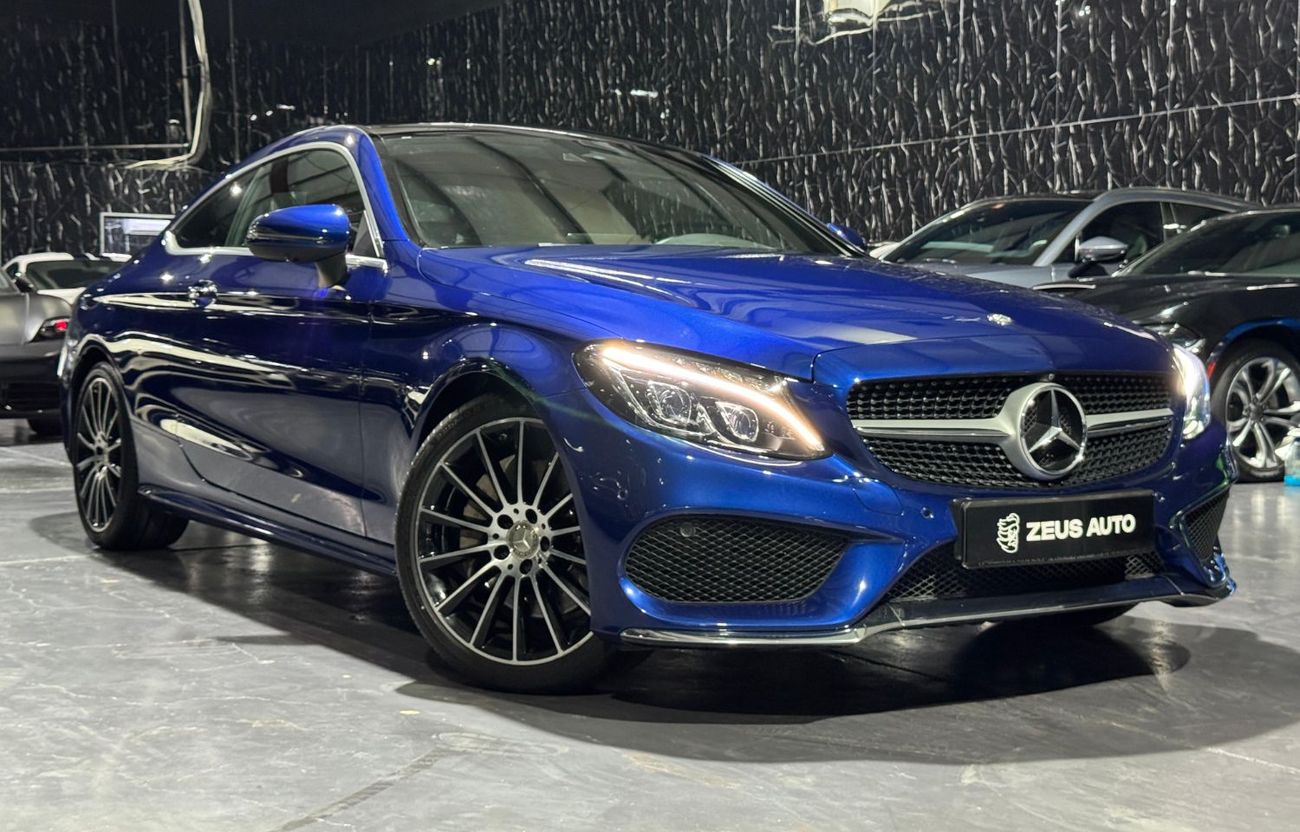 Mercedes-Benz C 300 Coupe AMG 2016 Mercedes Benz C300 Coupe, Full Service History, Excellent Condition, GCC
