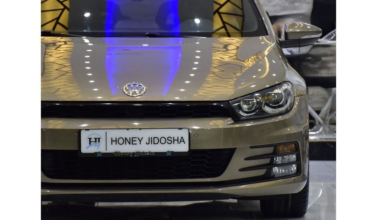 Volkswagen Scirocco EXCELLENT DEAL for our Volkswagen Scirocco 2.0 TSi ( 2016 Model ) in Brown Color GCC Specs