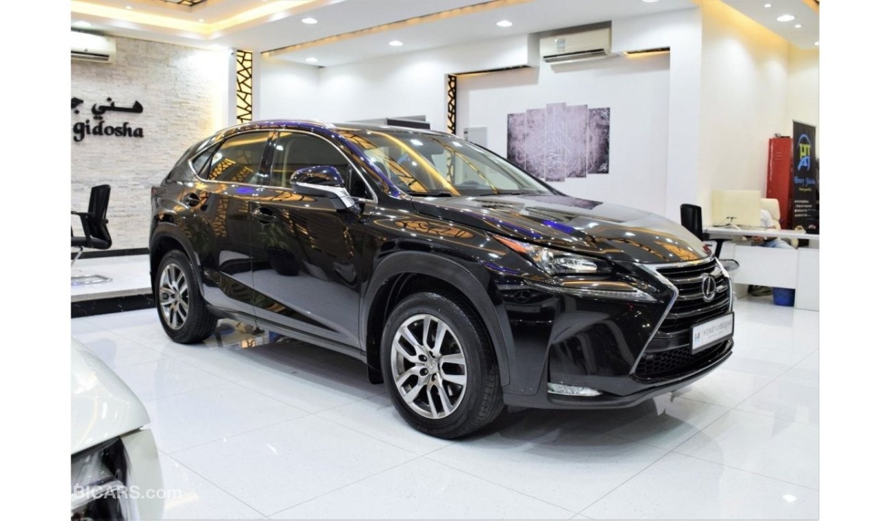 Lexus NX200t EXCELLENT DEAL for our Lexus NX200t ( 2016 Model! ) in Black Color! GCC Specs