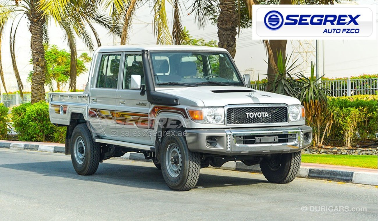 Toyota Land Cruiser Pick Up DC DIESEL STANDARD OPTION AVAILABLE IN COLORS