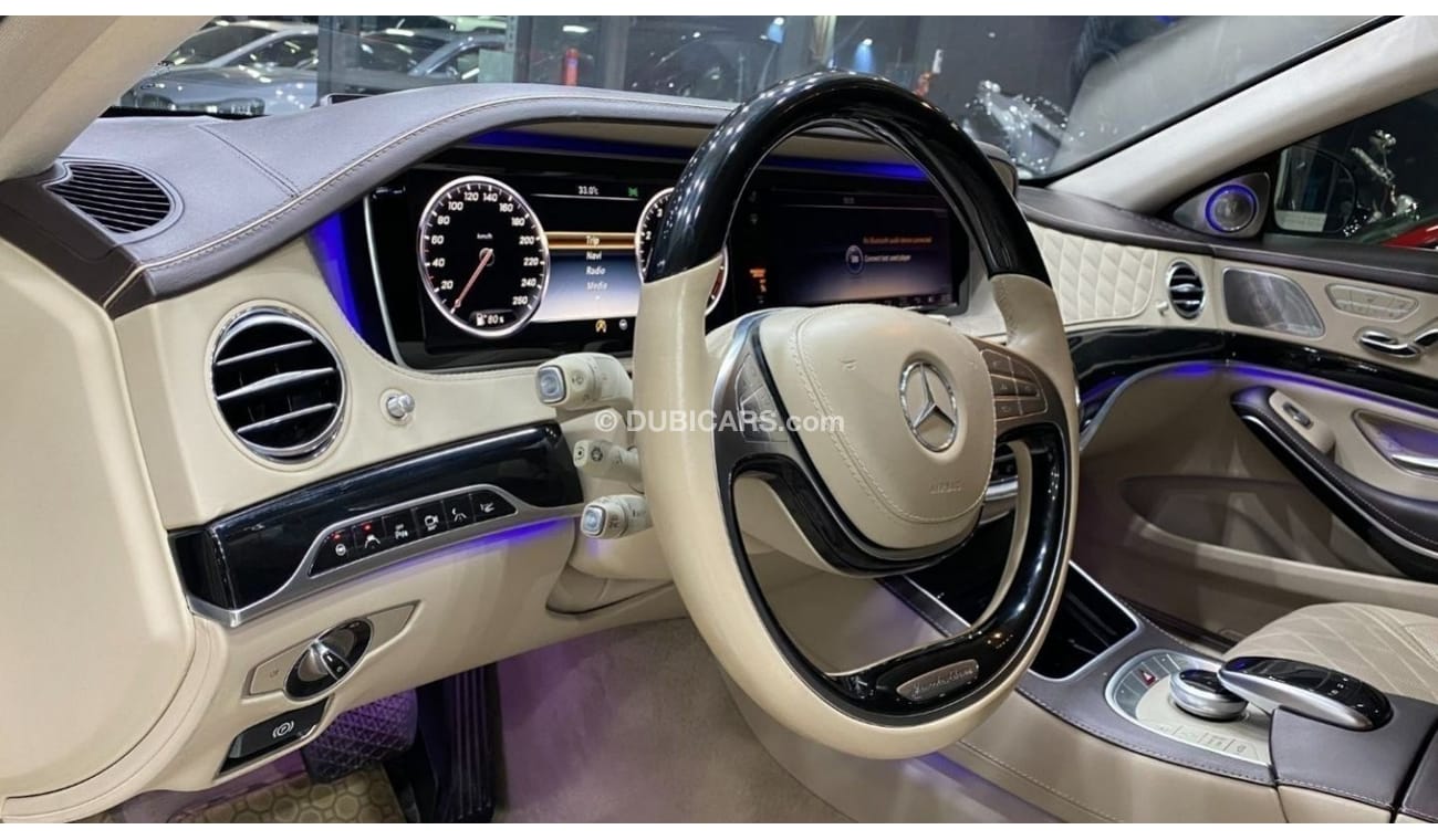 Mercedes-Benz S 600 SPECIAL OFFER MAYBACH S600 V12 2016 MODEL IN BEAUTIFUL SHAPE FOR 219K AED