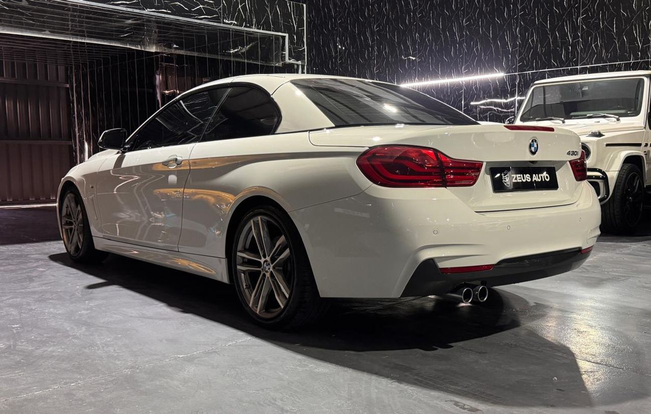 بي أم دبليو 430i M Sport 2.0L 2018 BMW 430i Convertible, Warranty, Full BMW Service History, Excellent Condition, GCC