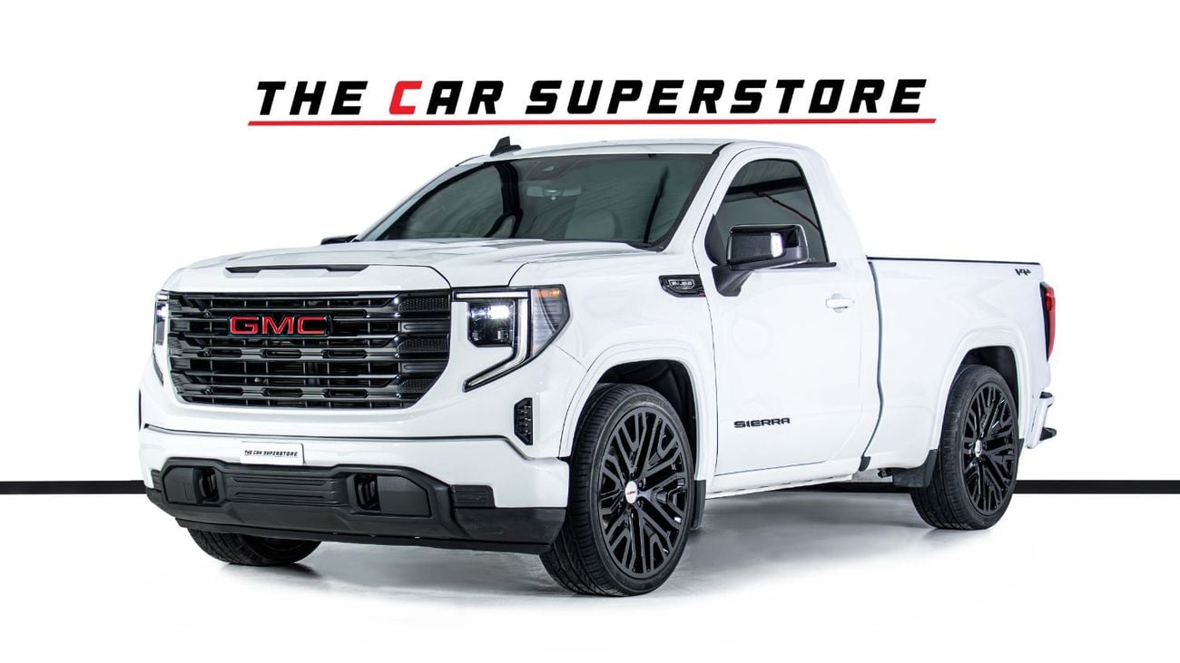GMC Sierra 5.3L V8 AT4 Regular Cab (AWD) SLE - Very Well Maintained - Under Dealer Warranty - GCC Specification
