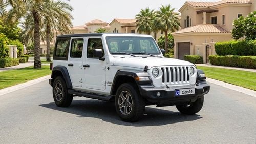Jeep Wrangler 2021 UNLIMITED SPORT | AED 1626/Month | 0 DP | 30 Day Return | Warranty | Service History