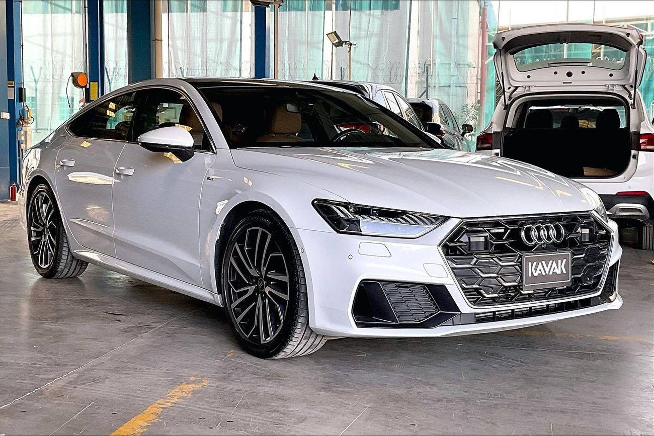 أودي A7 45 TFSI S-Line | شامل الضمان | 0 ﺪﻔﻋﺓ ﺃﻮﻟﻯ