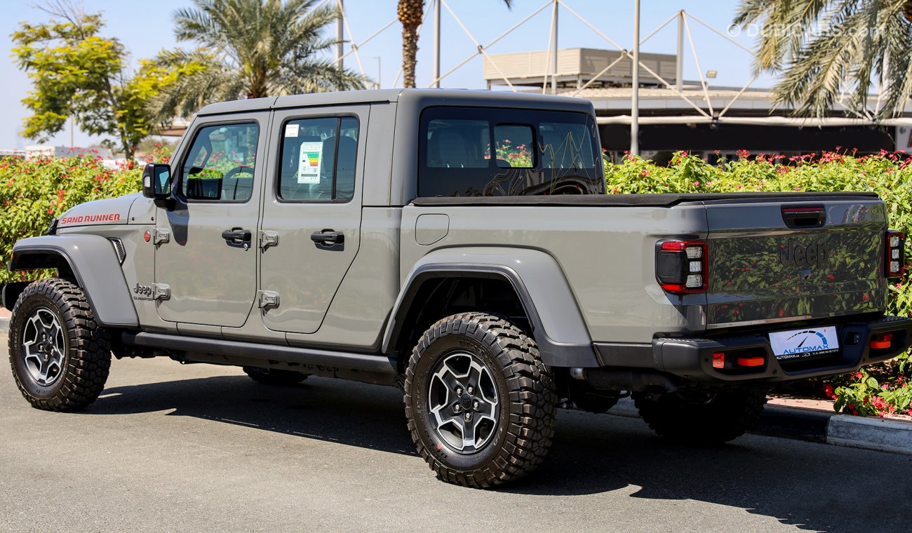 Jeep Gladiator Sand Runner 4X4 , V6 3.6L , GCC , 2022 , 0Km , W/3 Yrs or 60K Km WNTY @Official Dealer