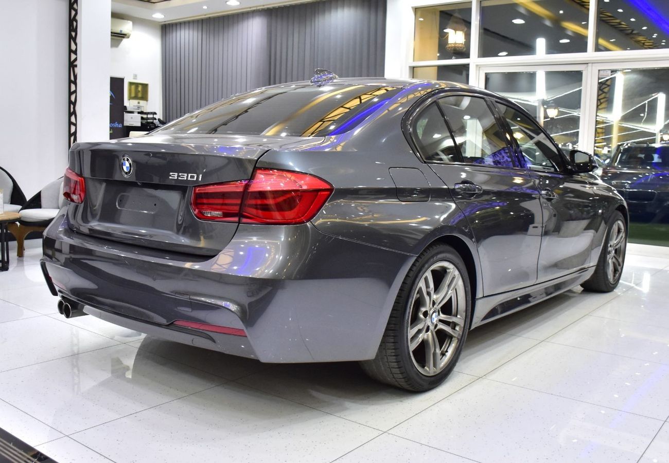 BMW 330i EXCELLENT DEAL for our BMW 330i M-Kit ( 2018 Model ) in Grey Color GCC Specs