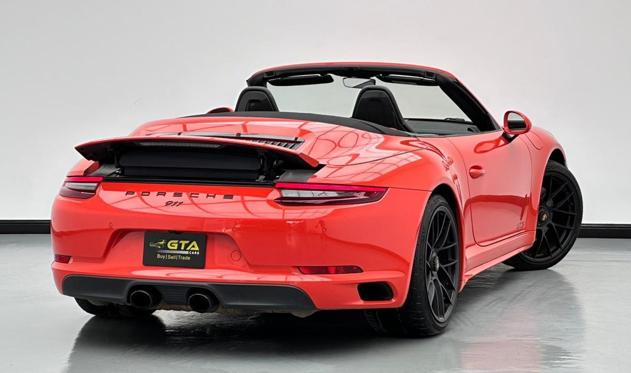 Porsche 911 Carrera GTS 3.0L Convertible 2018 Porsche 911 Carrera GTS Cabriolet, P