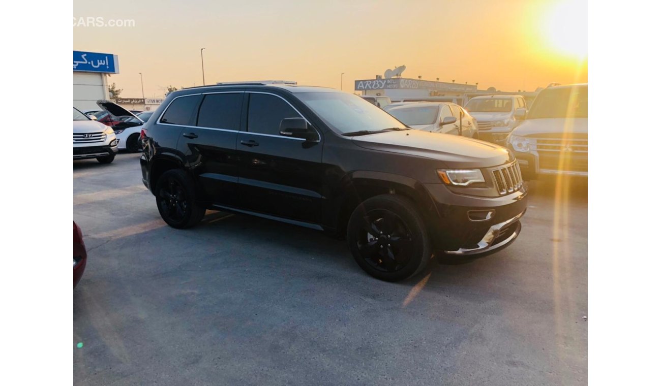 جيب جراند شيروكي LIMITED-FULL OPTION-SUNROOF-PUSH START-DVD-POWER SEATS-CLIMATE CONTROL-ALLOY WHEELS