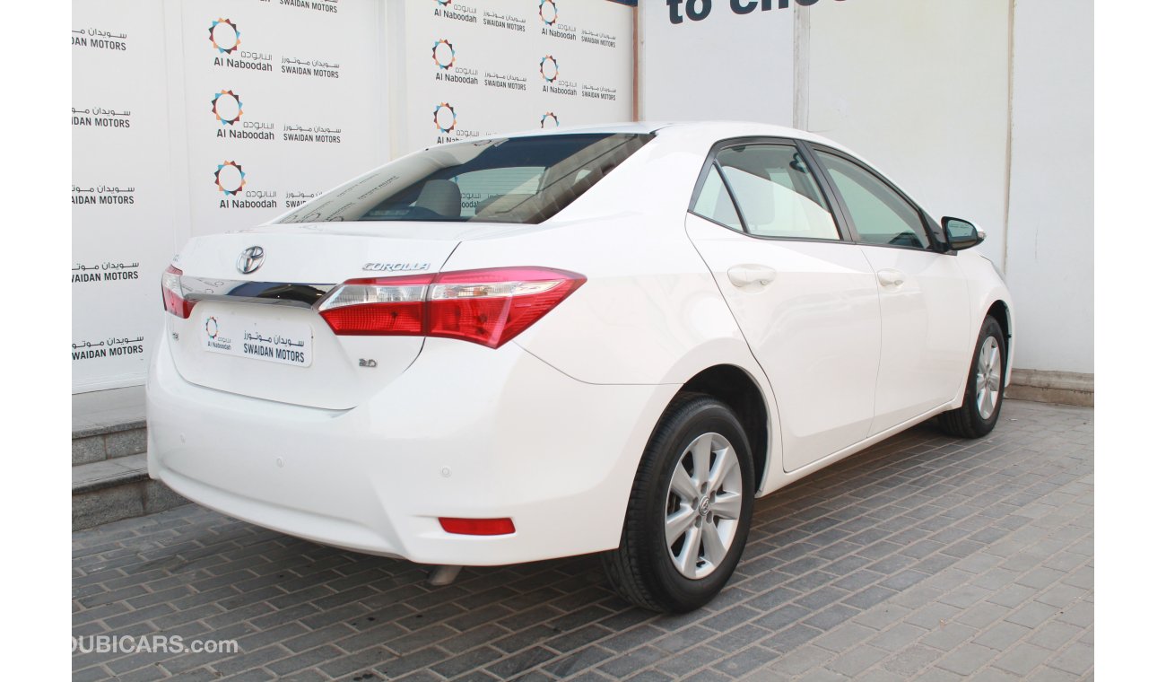 تويوتا كورولا 2.0L SE 2015 MODEL WITH REAR SENSOR BLUETOOTH