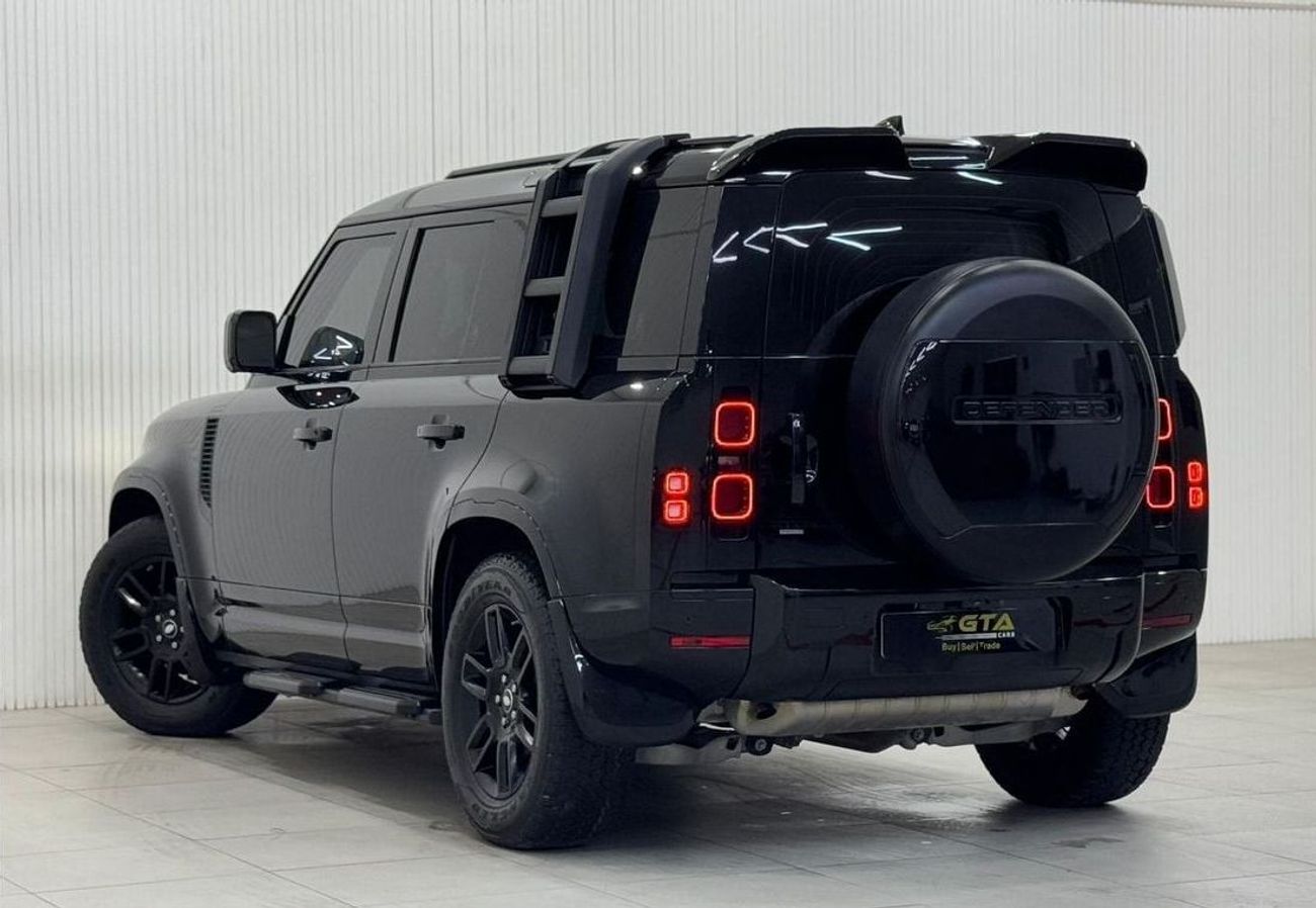 لاند روفر ديفندر 110 S P300 2.0L 2021 Land Rover Defender P300 S 110, Feb 2026 Land Rover Warranty, GCC