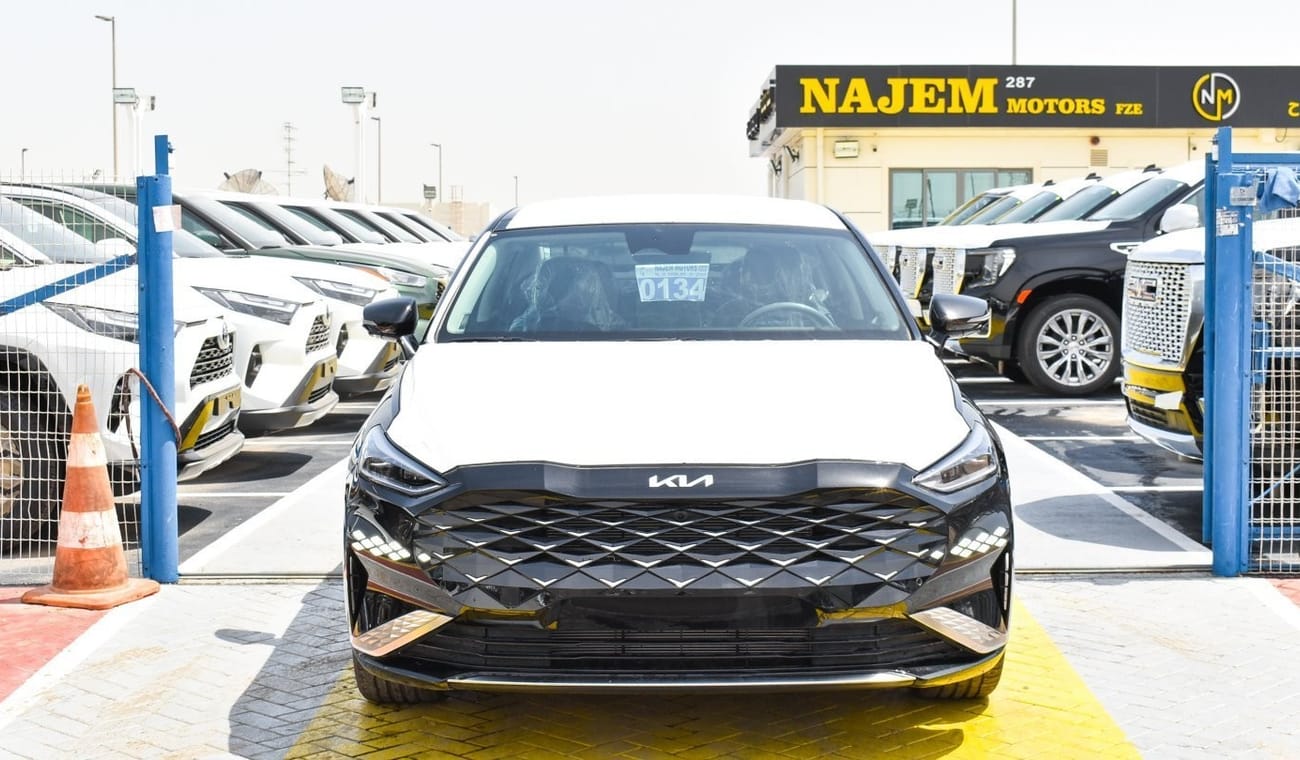 كيا K8 KIA K8 - V6 3.5L PETROL - FULL OPTION - 2023 - BLACK