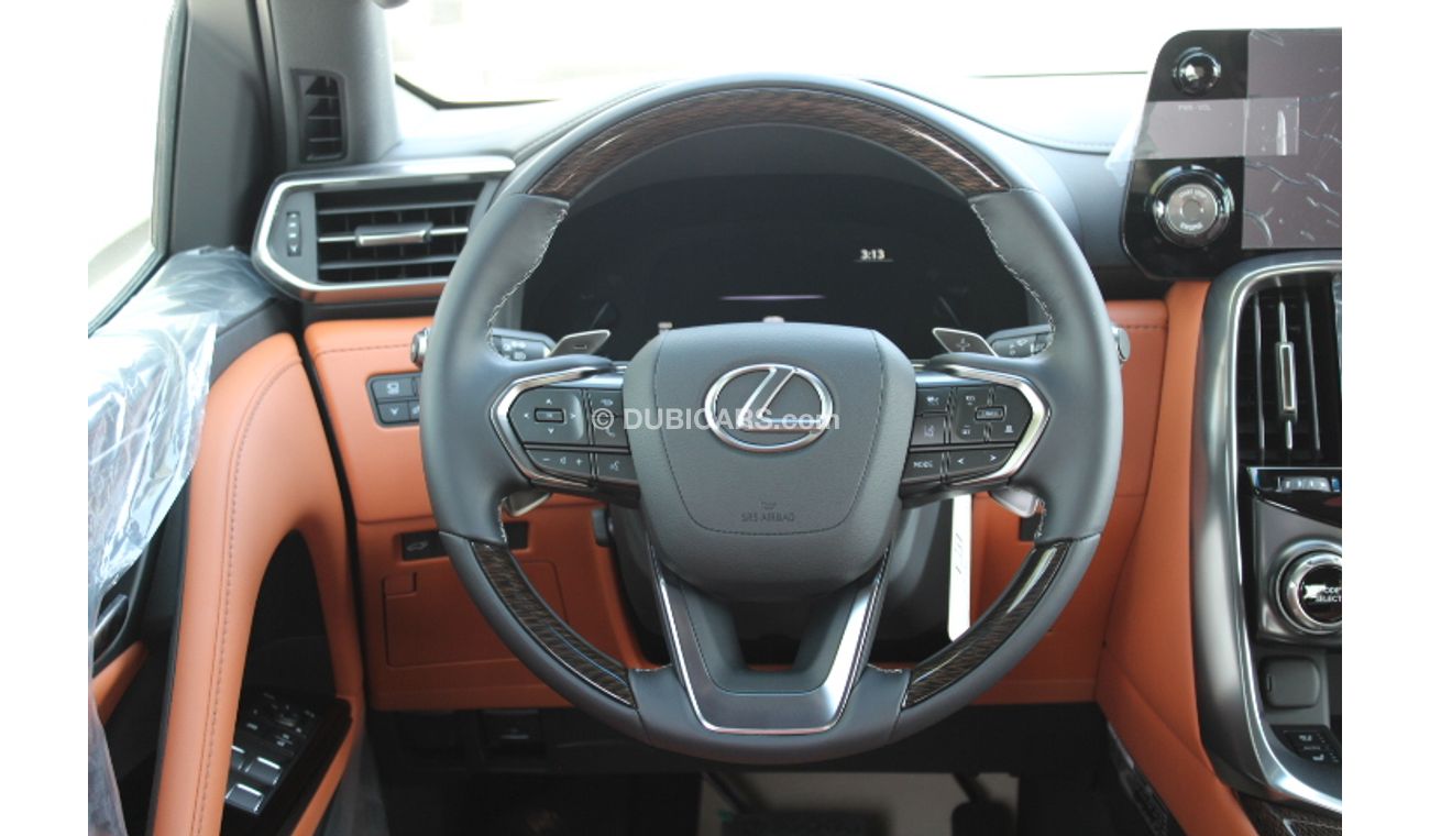 لكزس LX 600 3.5L V6 Petrol, Alloy Rims,  DVD & Rear Camera, Driver Power Seats, Sunroof, 4WD (CODE # LX02)