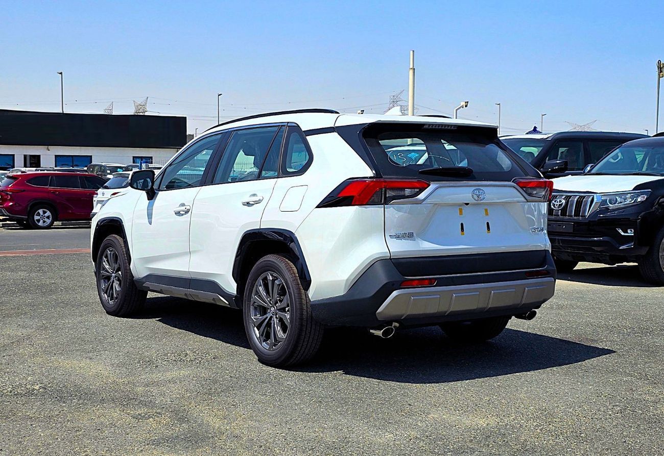 تويوتا راف ٤ TOYOTA RAV4 PETROL 2.0L - CHINESE SPECS- FULL OPTIONS - 4X2 - 2025 MODEL - WHITE INSIDE BLACK - 