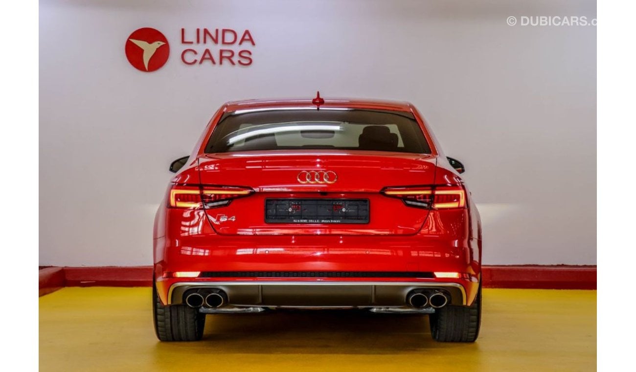 Audi S4 Audi S4 2018 GCC under Agency Warranty with Zero Down-Payment.