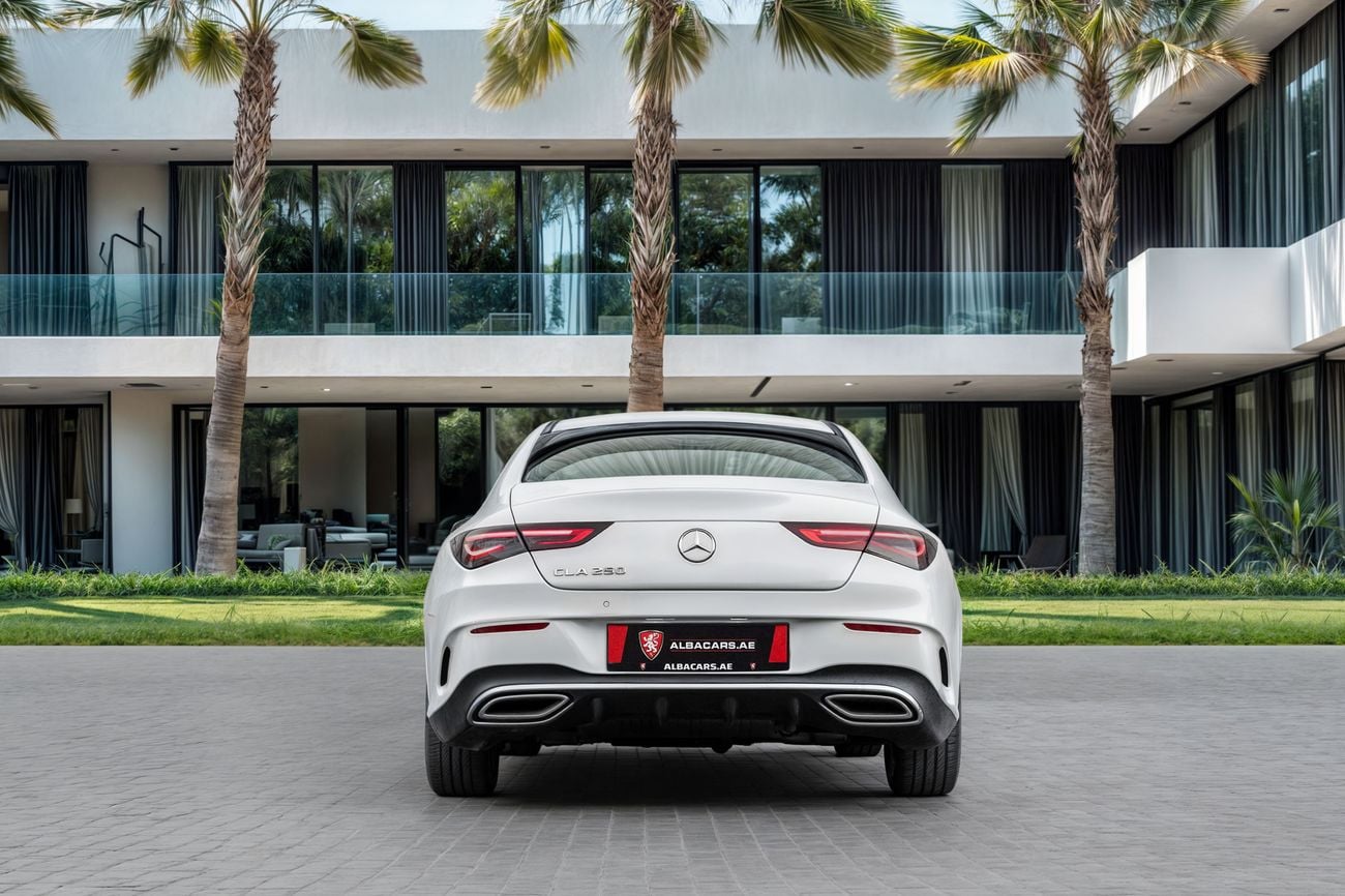 Mercedes Benz CLA250 CLA 250 AMG | 2,644 P.M | 0% Downpayment | 2028 GARGASH WARRANTY!