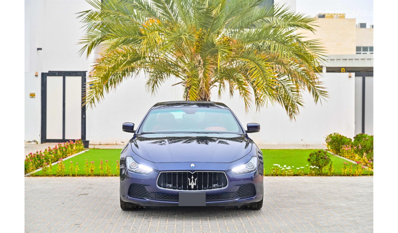 Maserati Ghibli | AED 2,330 Per Month | 0% DP | Exceptional Condition