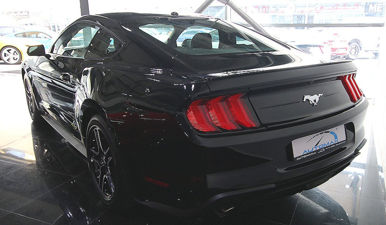 Ford Mustang Ecoboost 2018, 2.3L GCC, 0km w/ 3 Years or 100K km WRNTY + 60K km Service at Al Tayer