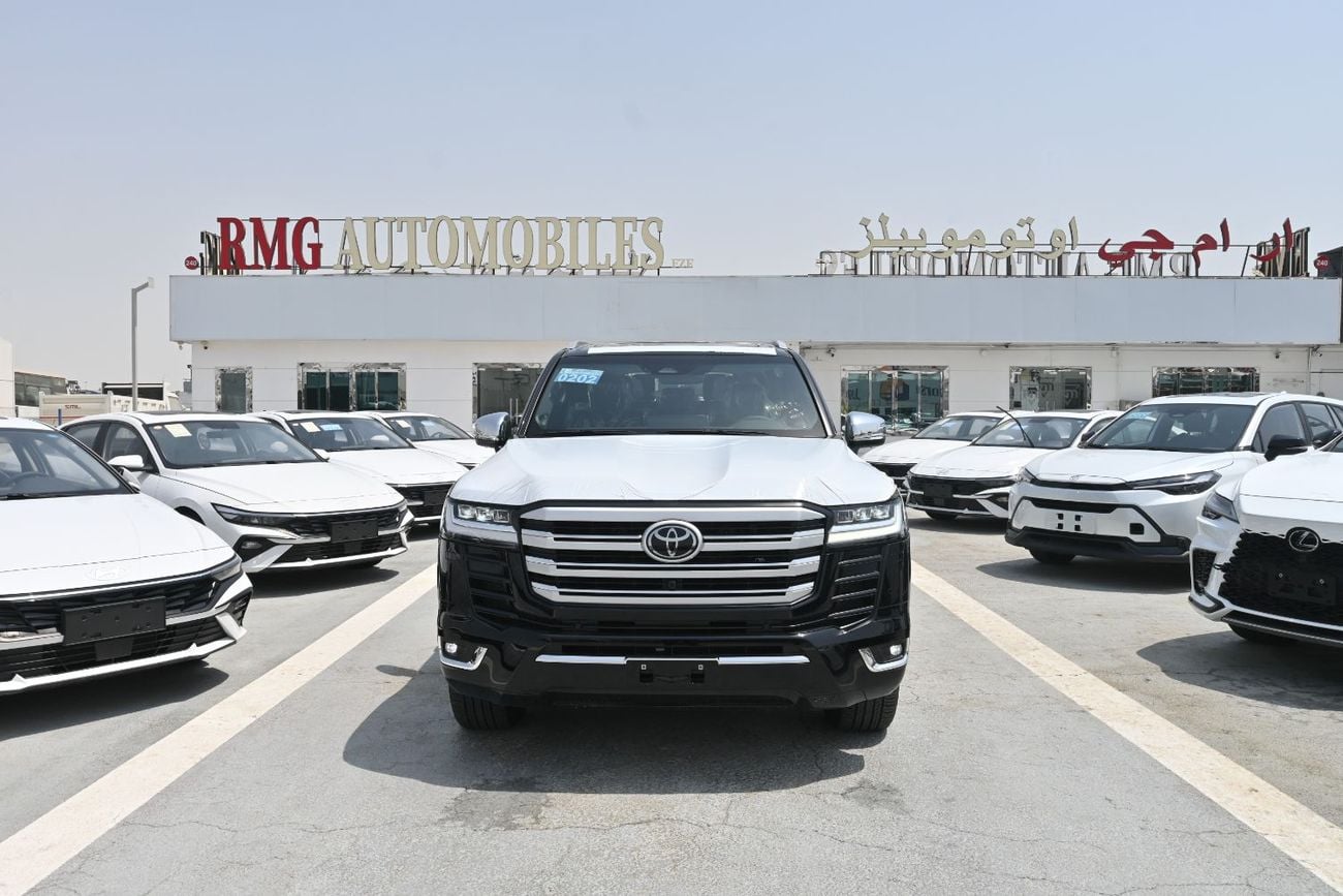 تويوتا لاند كروزر VX 3.5L TwinTurbo V6, 4WD Black inside Black