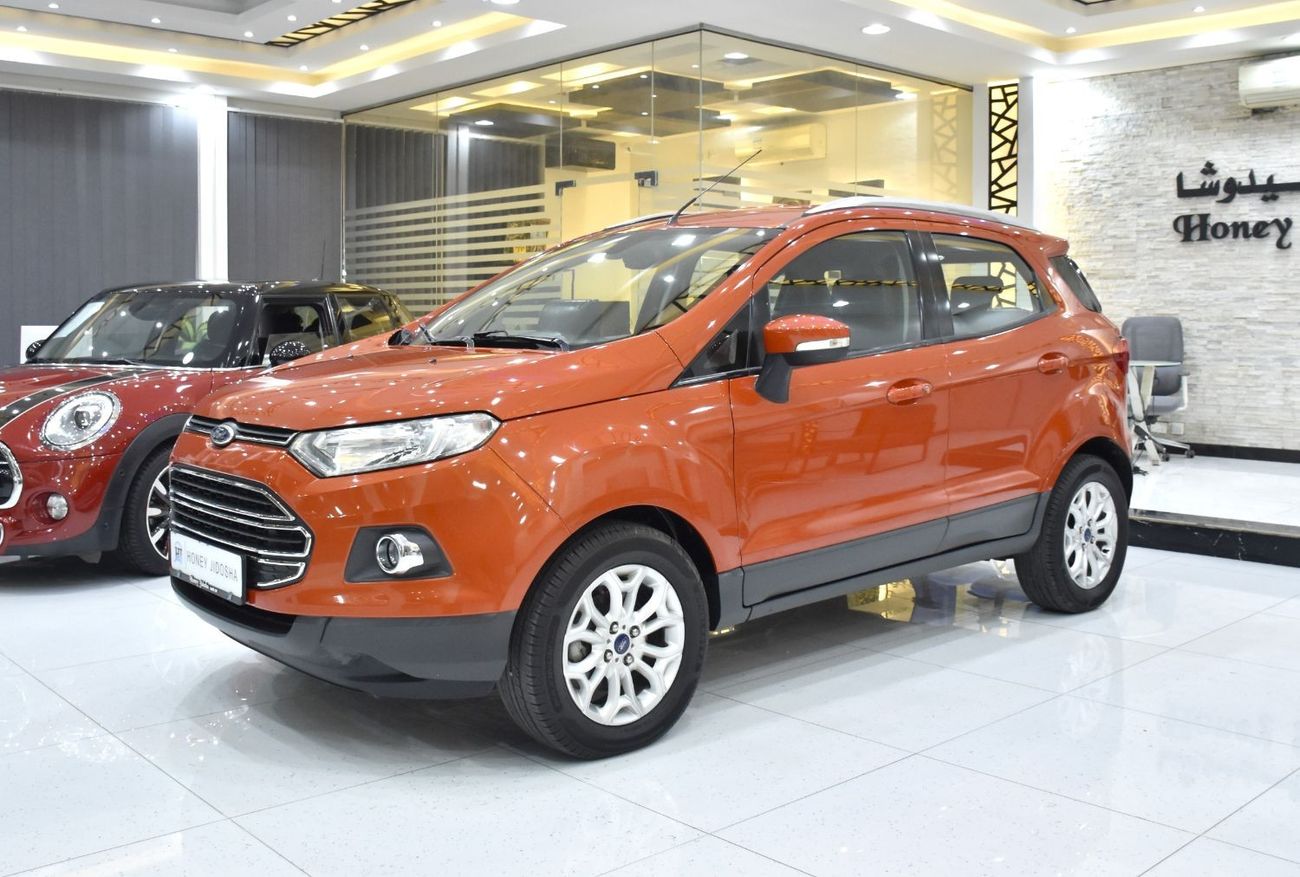 Ford EcoSport EXCELLENT DEAL for our Ford EcoSport Titanium ( 2016 Model ) in Orange Color GCC Specs
