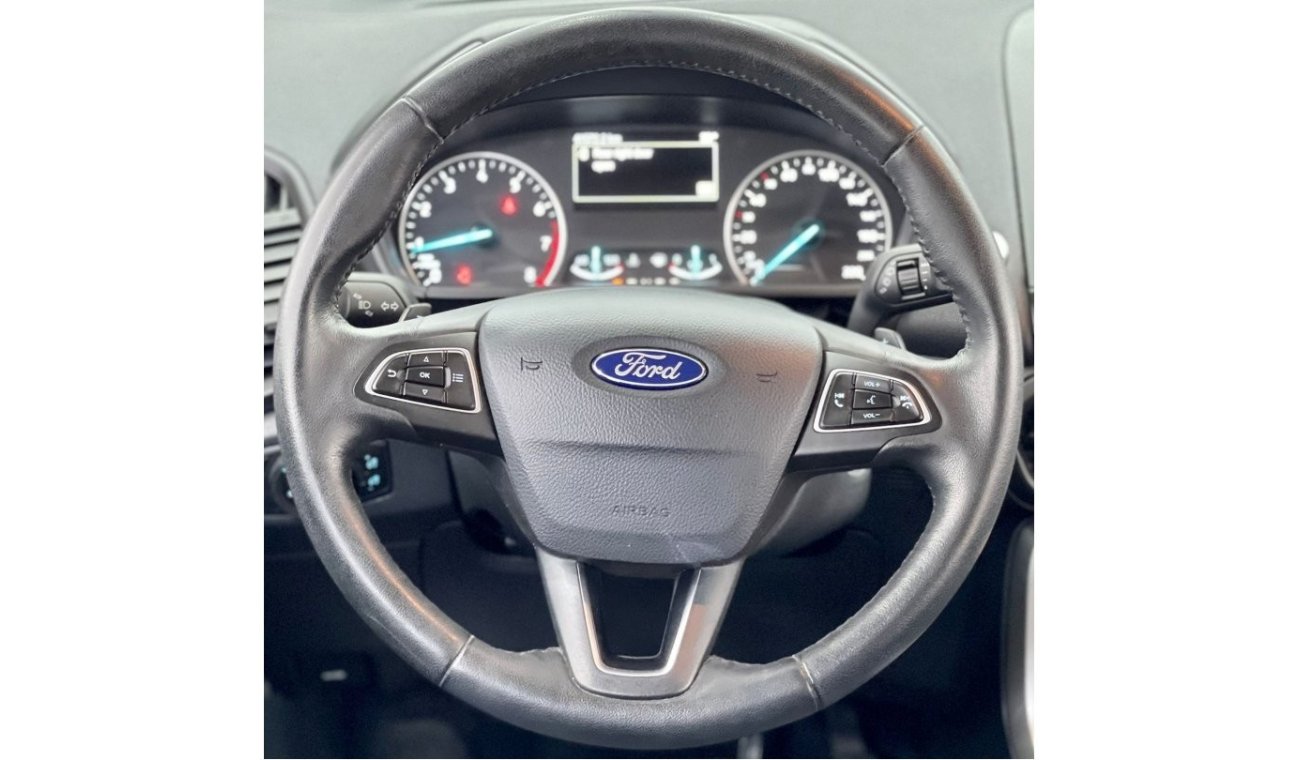 Ford EcoSport 2019 Ford Ecosport Titanium, Ford Warranty + Service Contract, Full Ford Service History, GCC