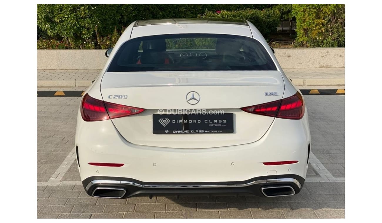 Mercedes-Benz C 200 Mercedes C200 AMG Panoramic  2023 GCC  5 Years Warranty