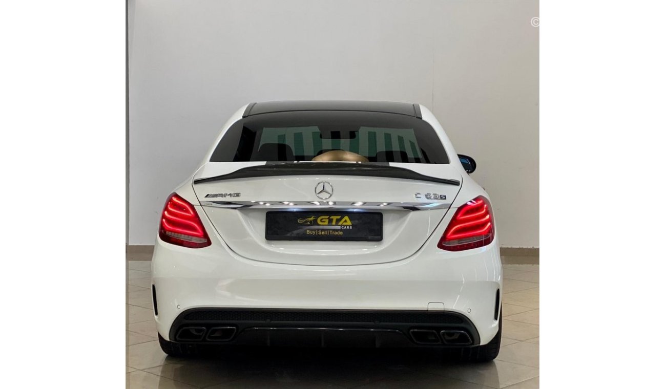 Mercedes-Benz C 63 AMG 2016 Mercedes-Benz C63 S, Full Mercedes History, Warranty, Low Kms, GCC