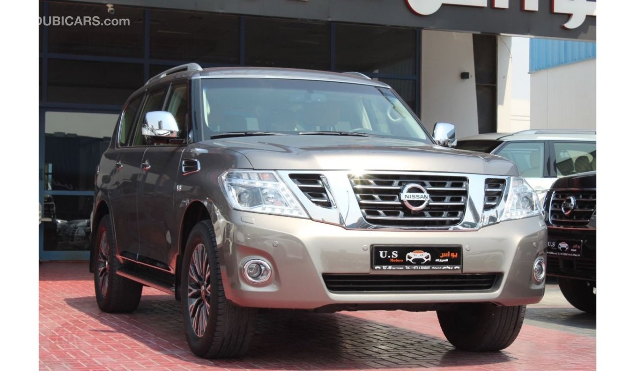 Nissan Patrol PLATINUM CITY FULLY LOADED 2016 GCC DRIVEN ONLY 54K SINGLE OWNER WITH FSH IN MINT COND