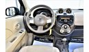 Nissan Micra 1.5L SV 2016 GCC SPECS WITH DEALER WARRANTY