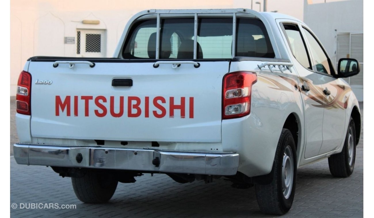 Mitsubishi L200 Mitsubishi L200 2018 GCC in excellent condition without accidents, very clean from  inside and outsi